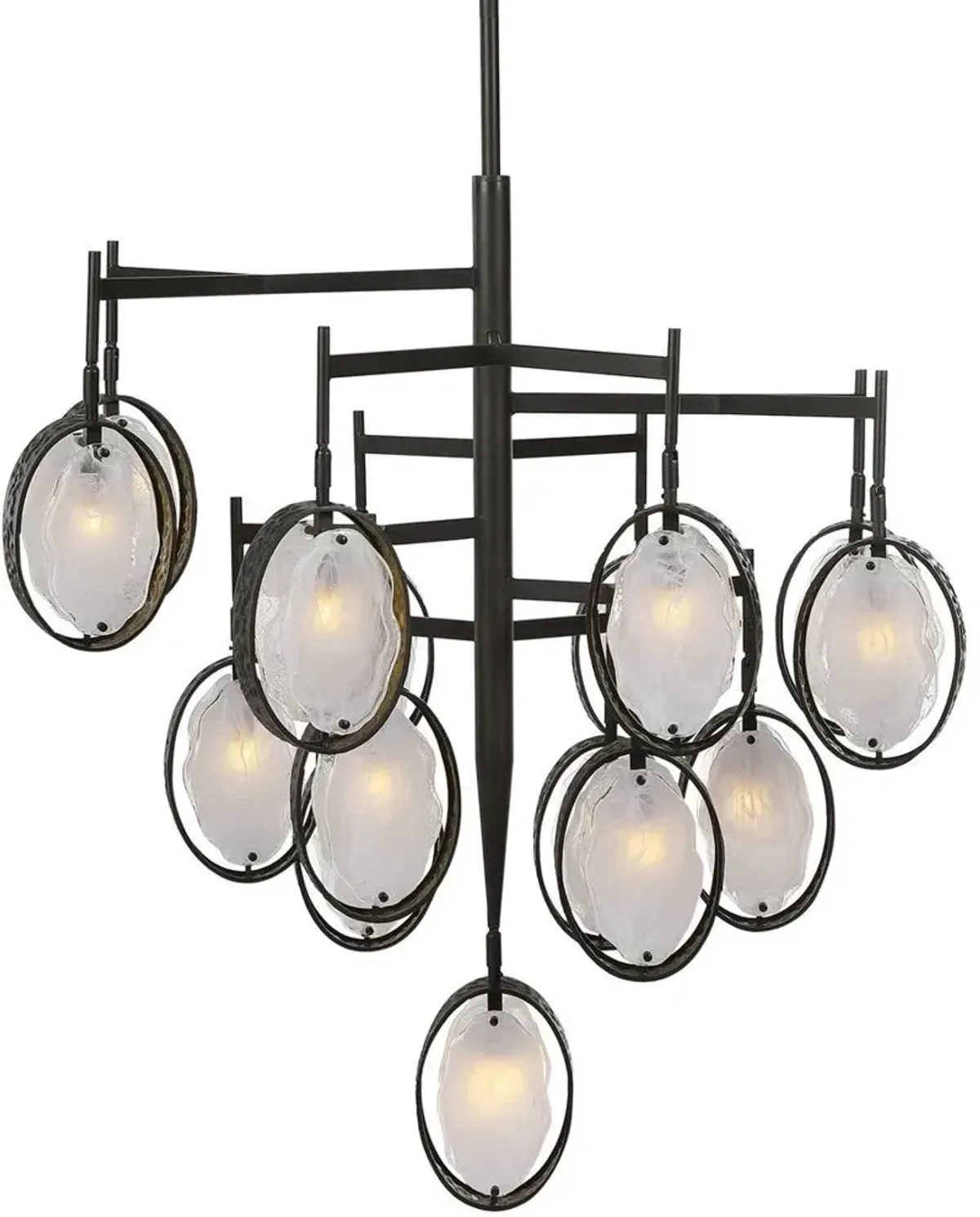 Uttermost Maxin 15 Light Large Bronze Chandelier