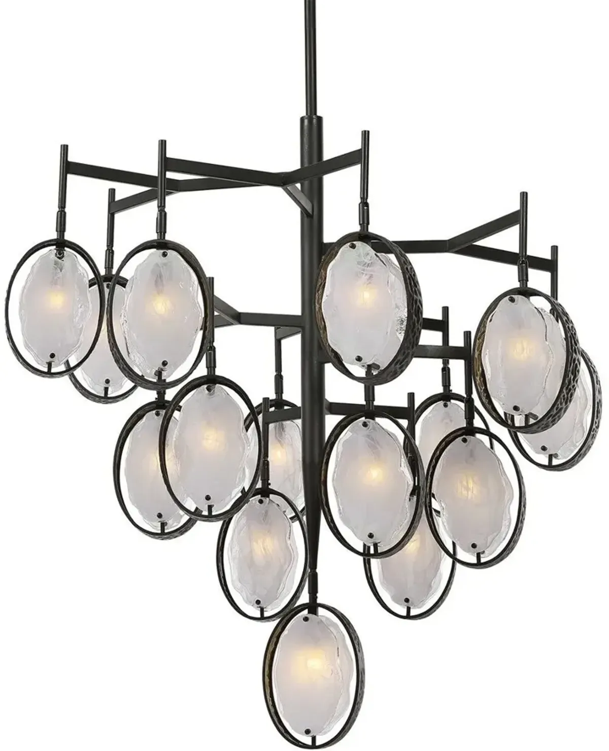 Uttermost Maxin 15 Light Large Bronze Chandelier