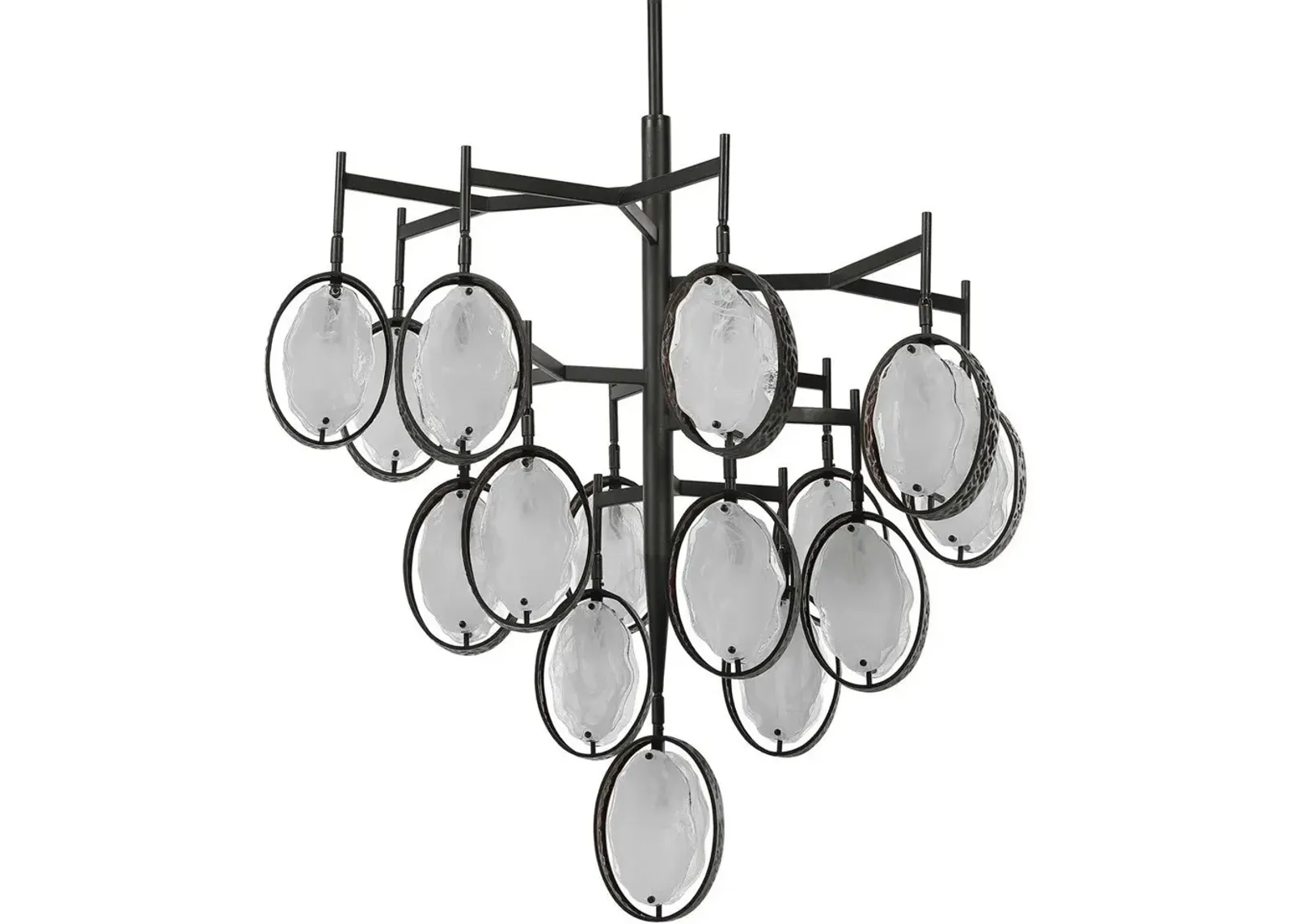 Uttermost Maxin 15 Light Large Bronze Chandelier