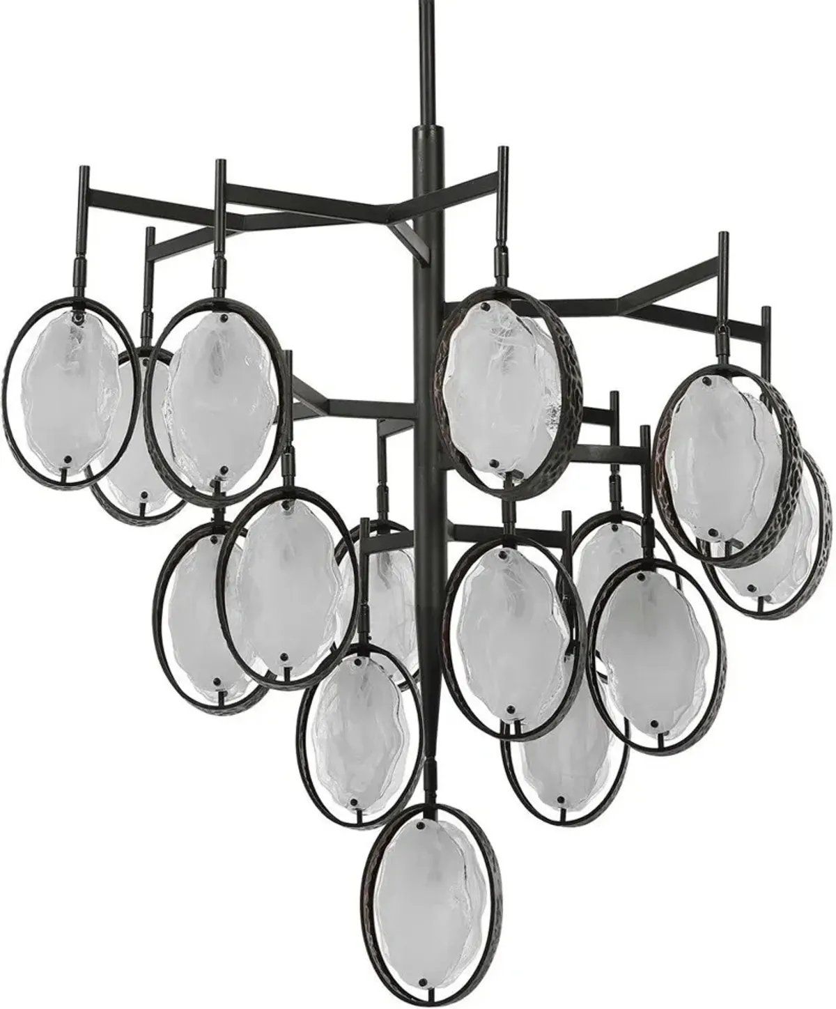 Uttermost Maxin 15 Light Large Bronze Chandelier