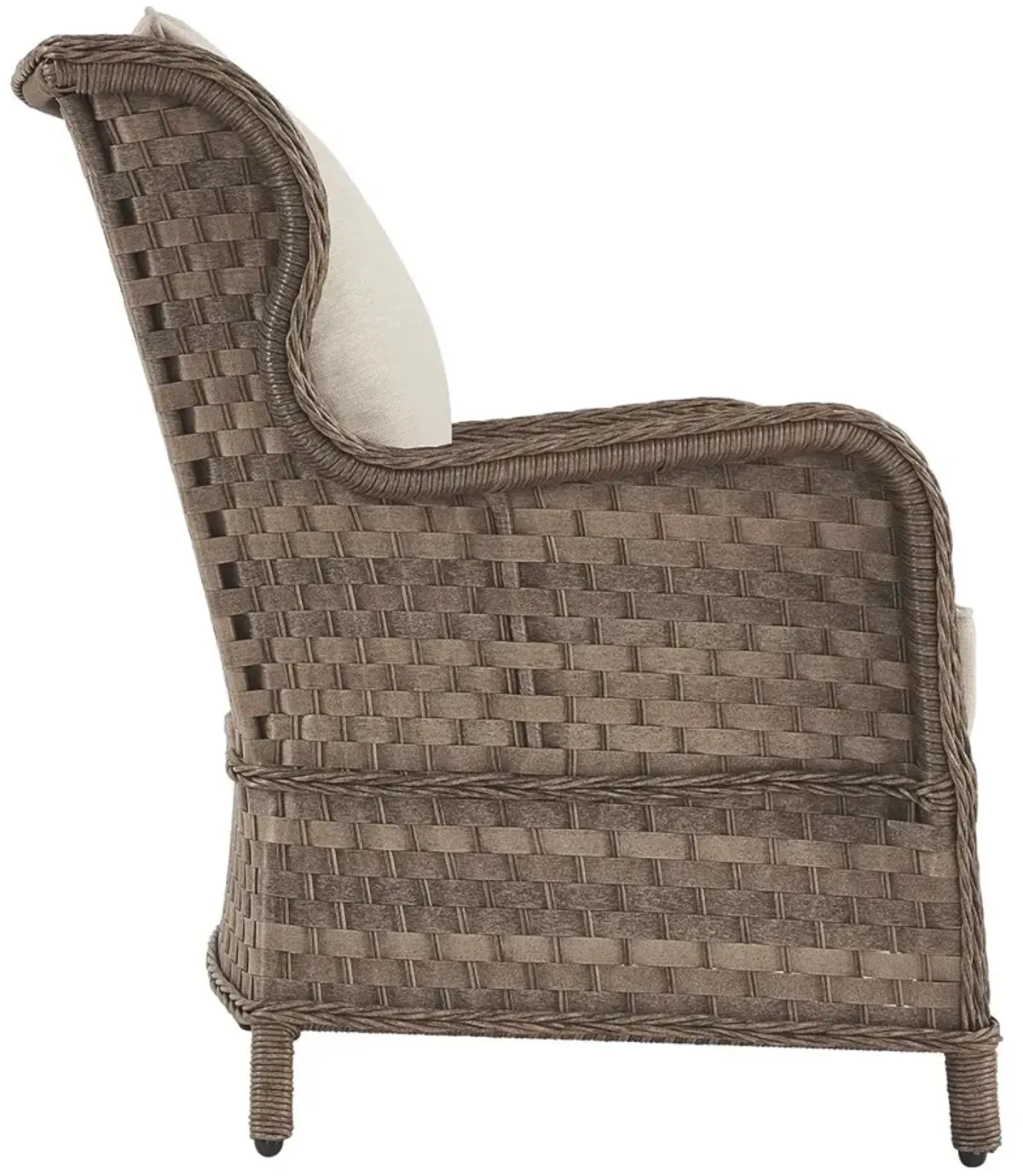 Ashley Clear Ridge Lounge Chair with Cushion Set Light Brown