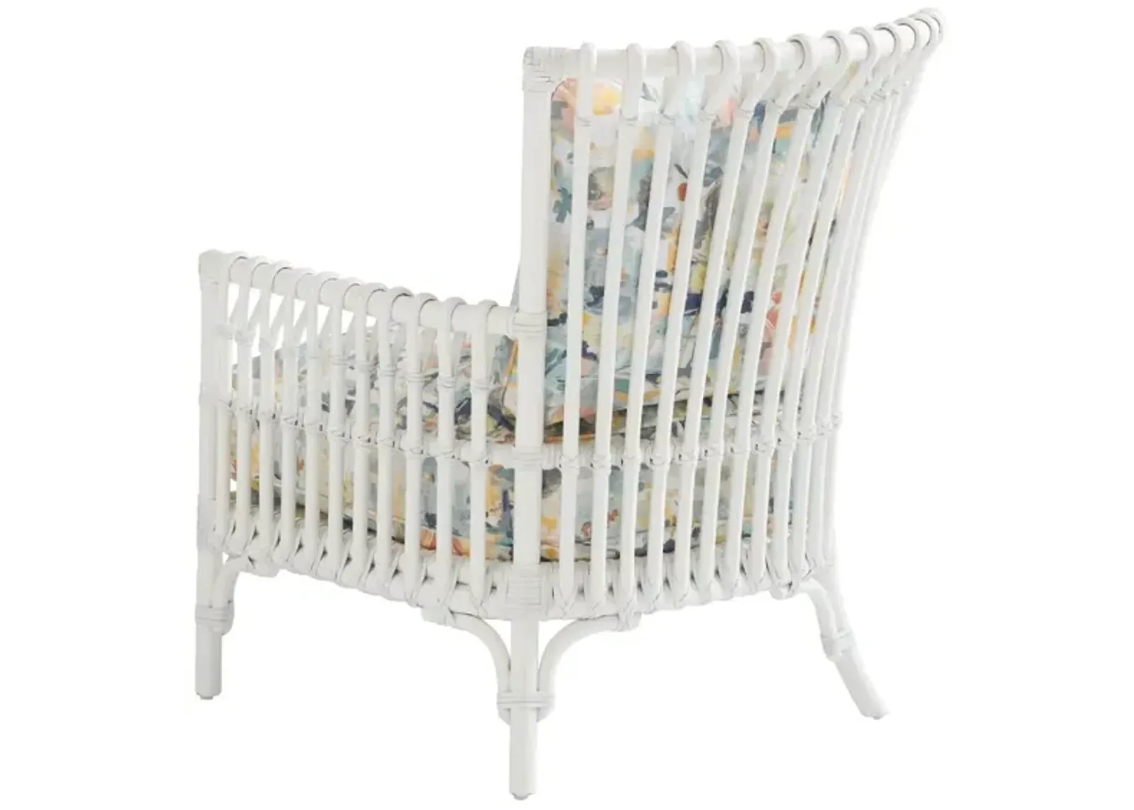 Tommy Bahama Home by Lexington Ocean Breeze White Newcastle Chair