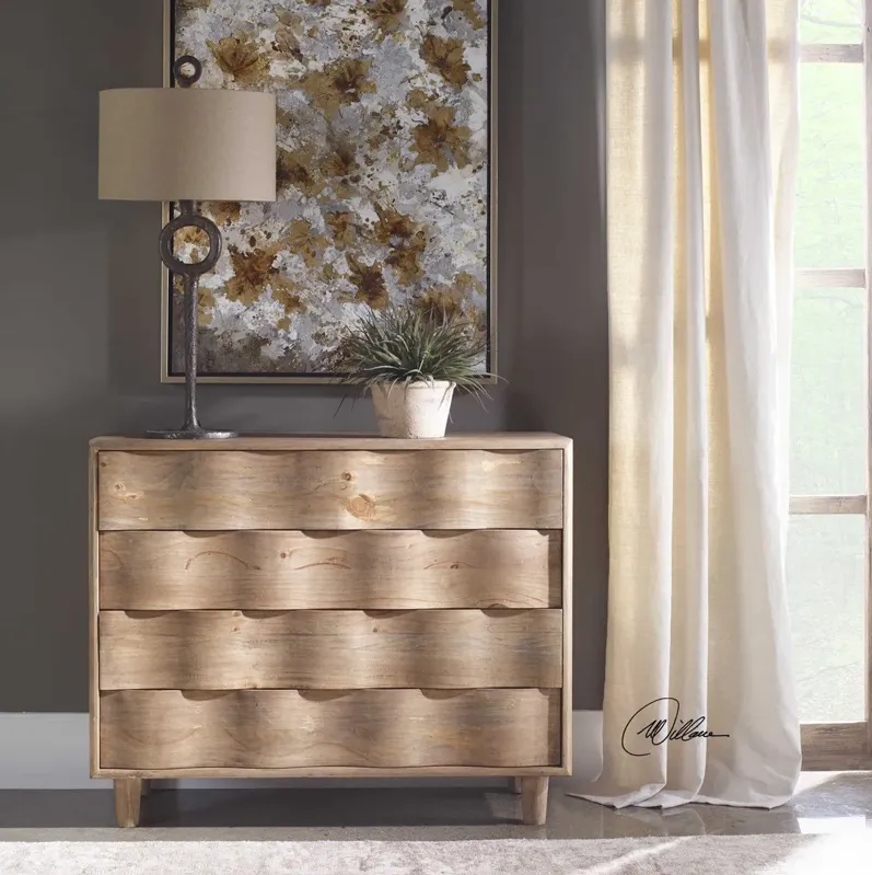 CRAWFORD LIGHT OAK ACCENT CHEST