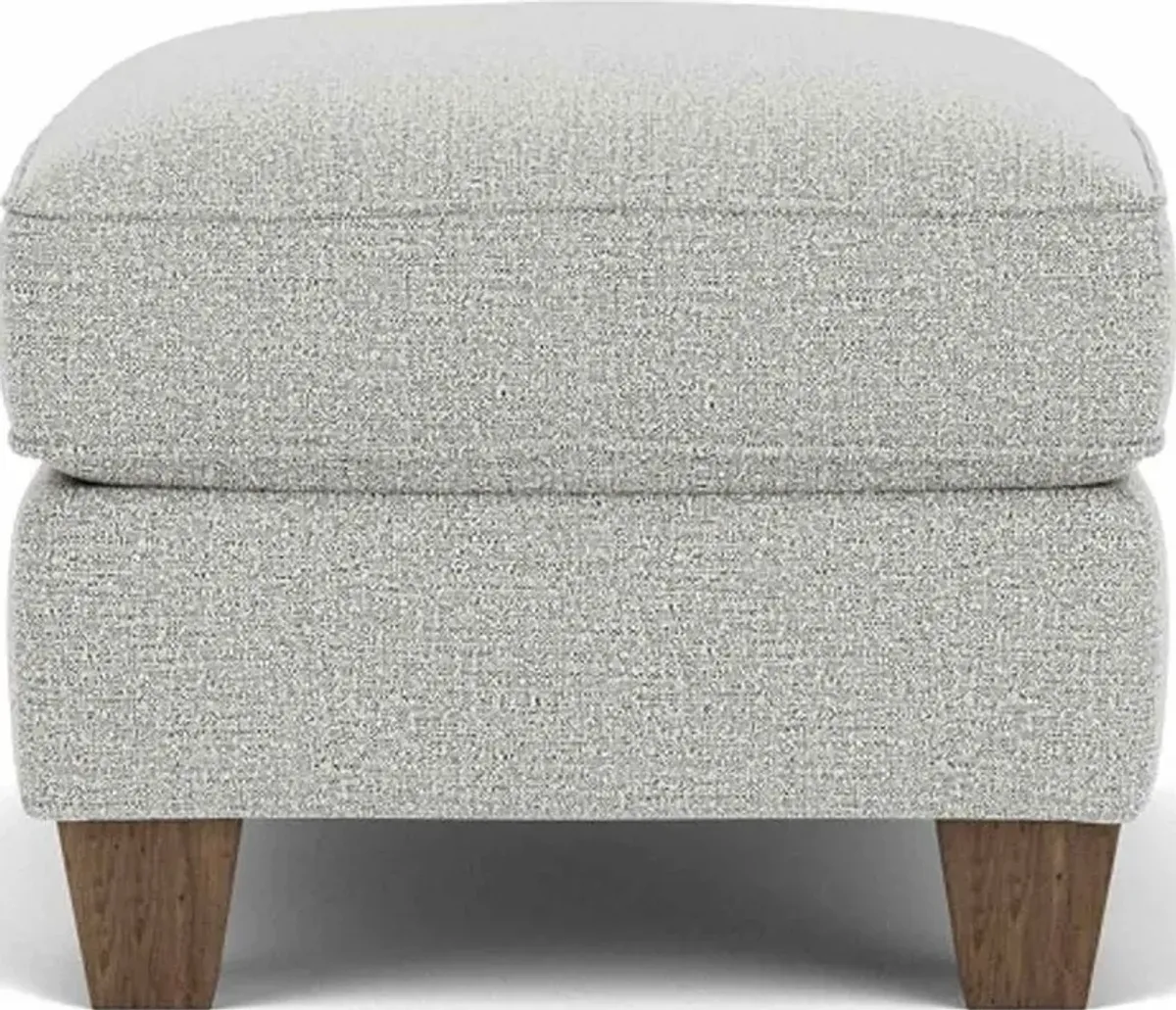 Flexsteel South Haven Transitional Silver Glacier Ottoman