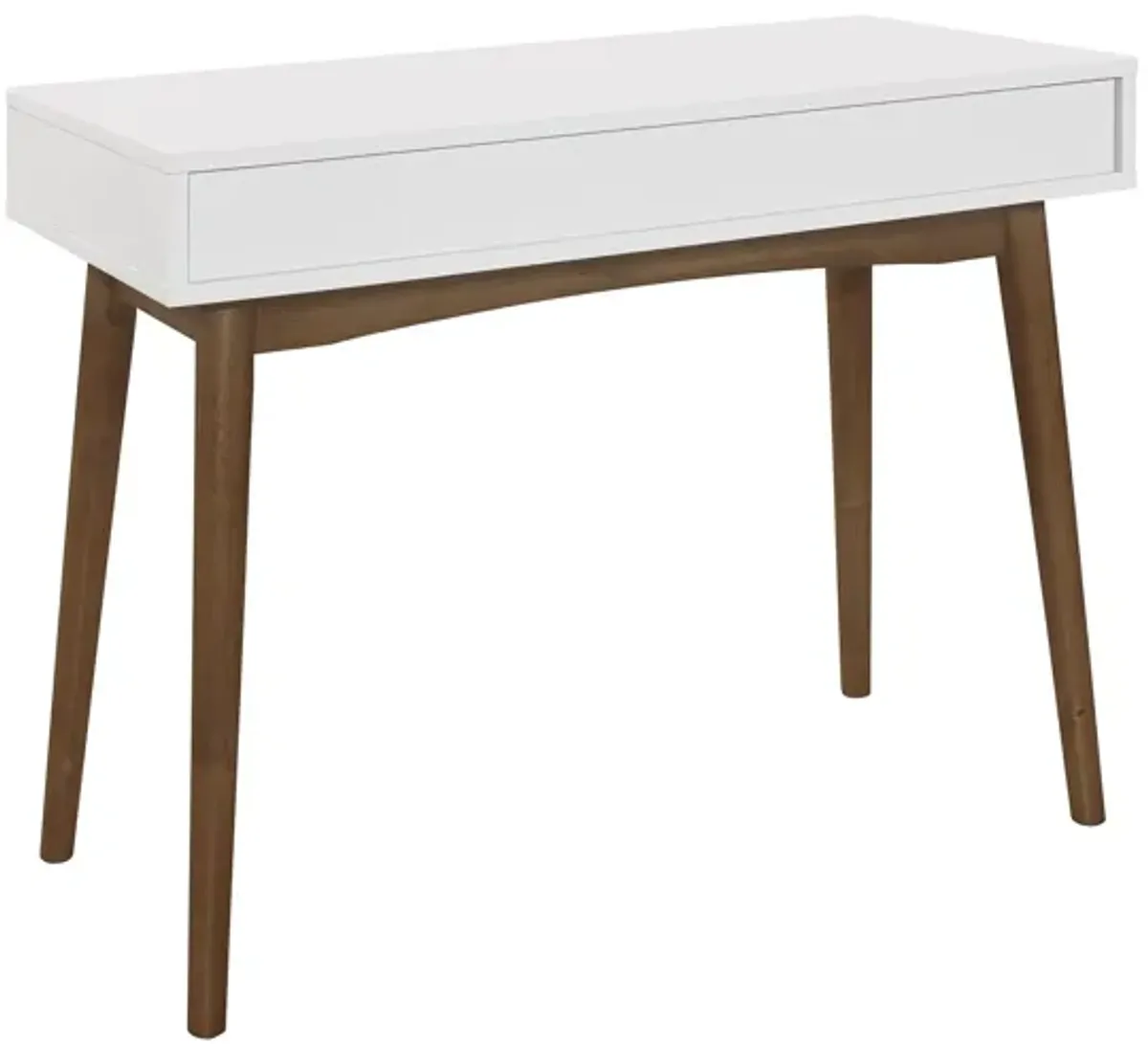 Coaster Bradenton 39 Inch 1-Drawer Wood Writing Desk White