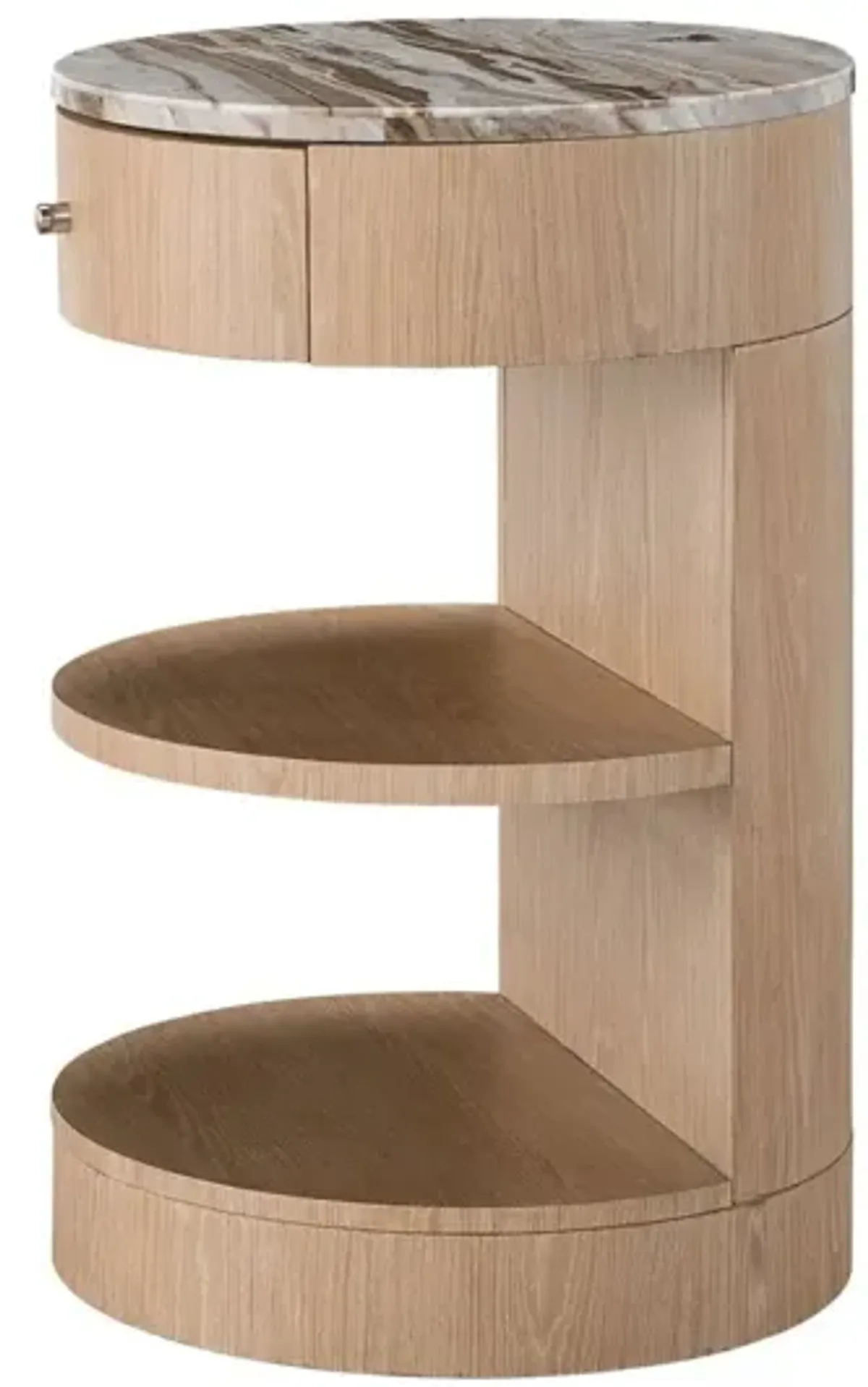Universal Nomad Breeze White Oak Nightstand