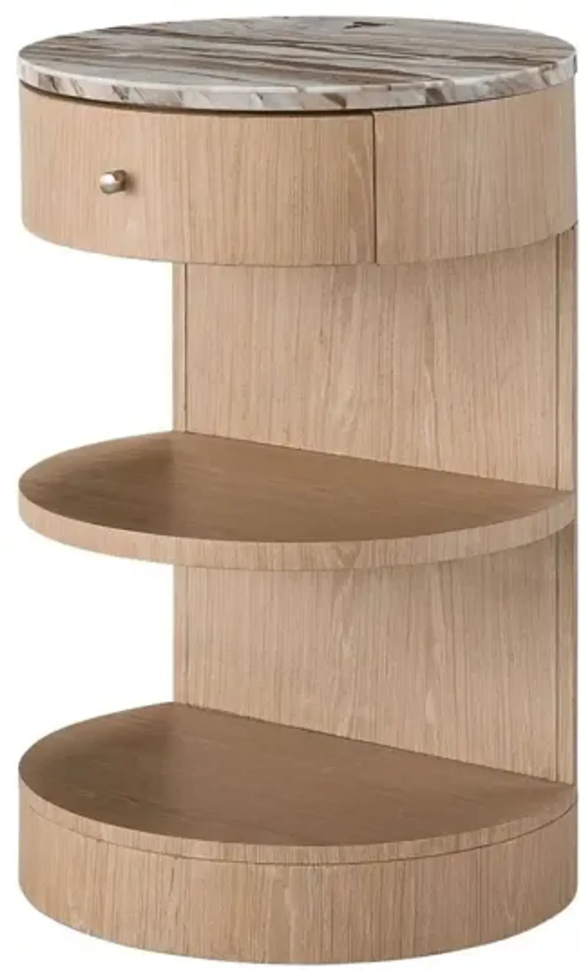 Universal Nomad Breeze White Oak Nightstand