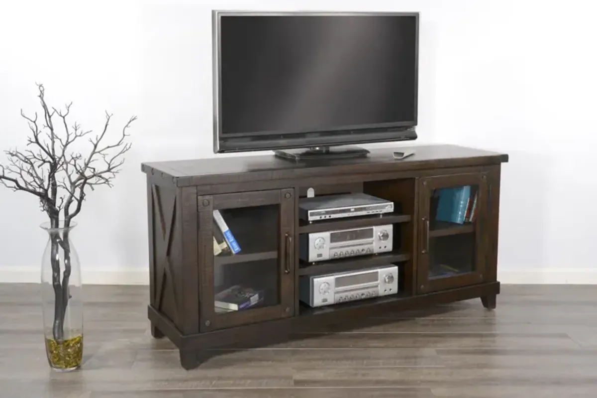 Sunny Designs Vivian Raisin 74 Inch Media TV Console