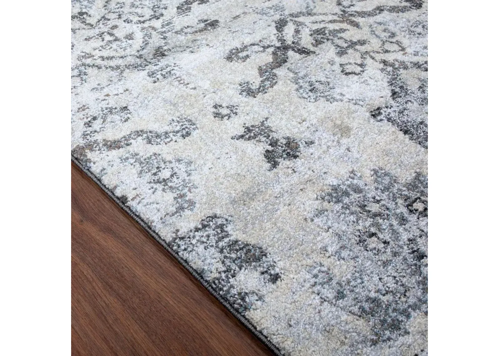 Dalyn Antigua Pewter 5'X8' Area Rug