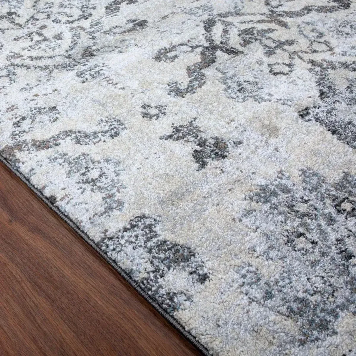 Dalyn Antigua Pewter 5'X8' Area Rug