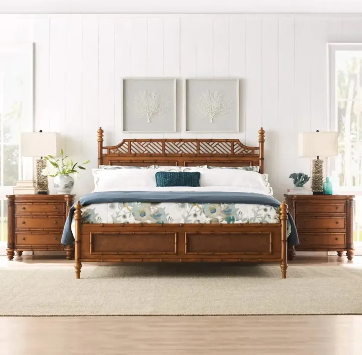 Tommy Bahama Home by Lexington Island Estate West Indies King Headboard