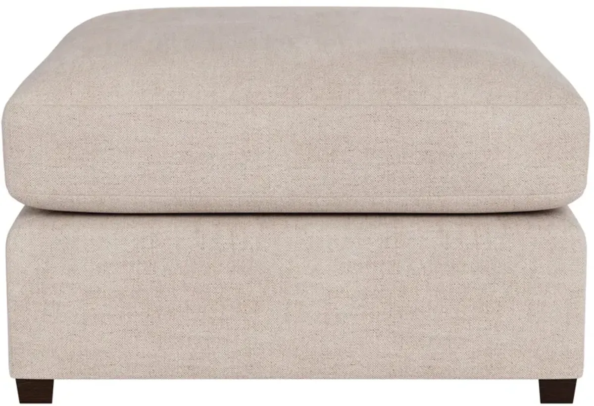 Universal Ally Light Grey Ottoman