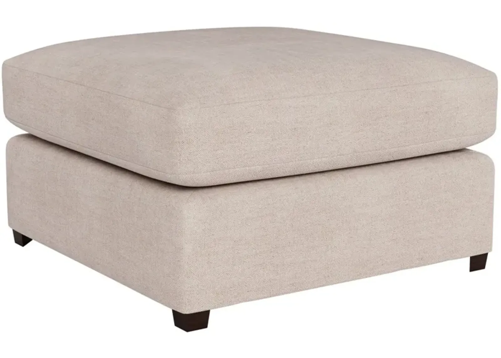 Universal Ally Light Grey Ottoman