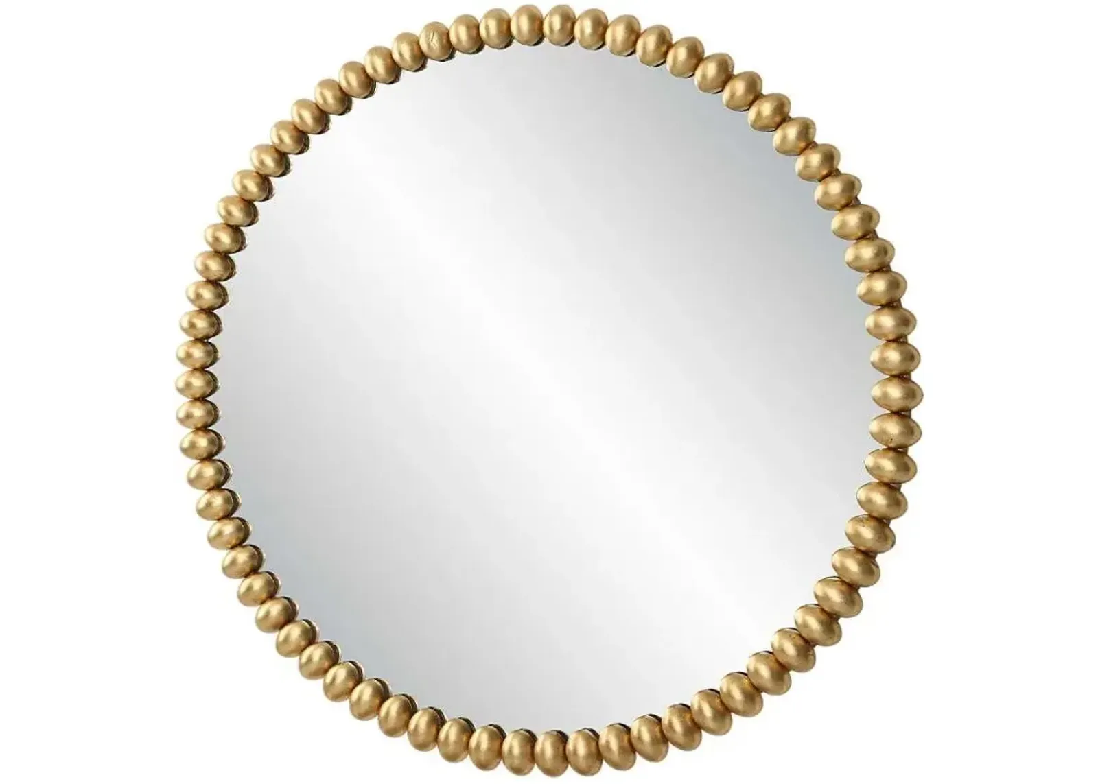 BYZANTINE GOLD ROUND MIRROR