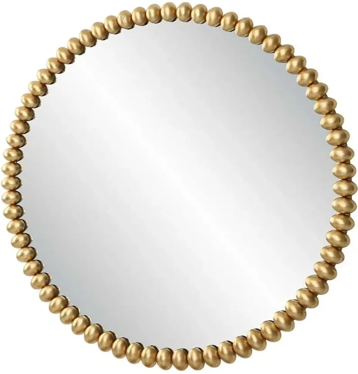 BYZANTINE GOLD ROUND MIRROR