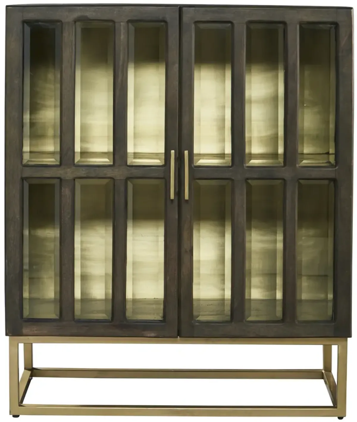 Hekman Glass Door Cabinet