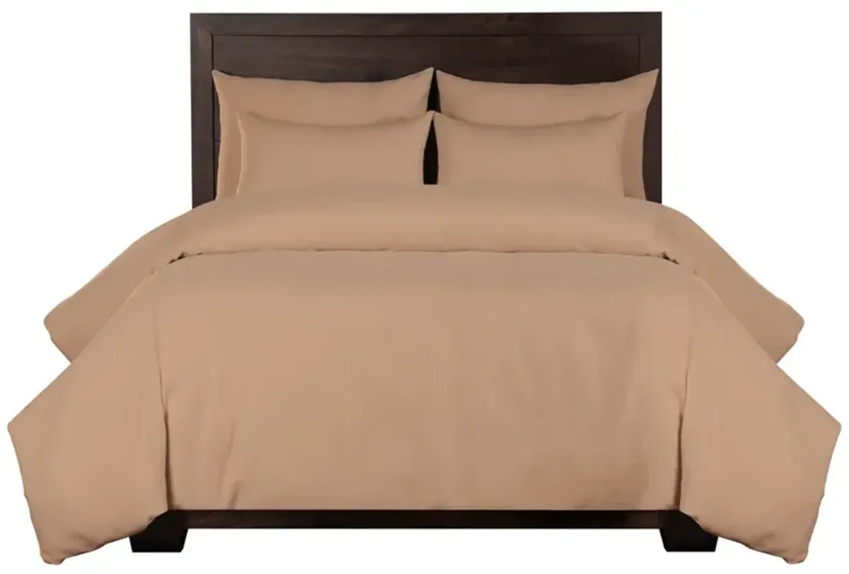 Siscovers Be Leafast Bisque 12-Piece Queen Bedding Ensemble