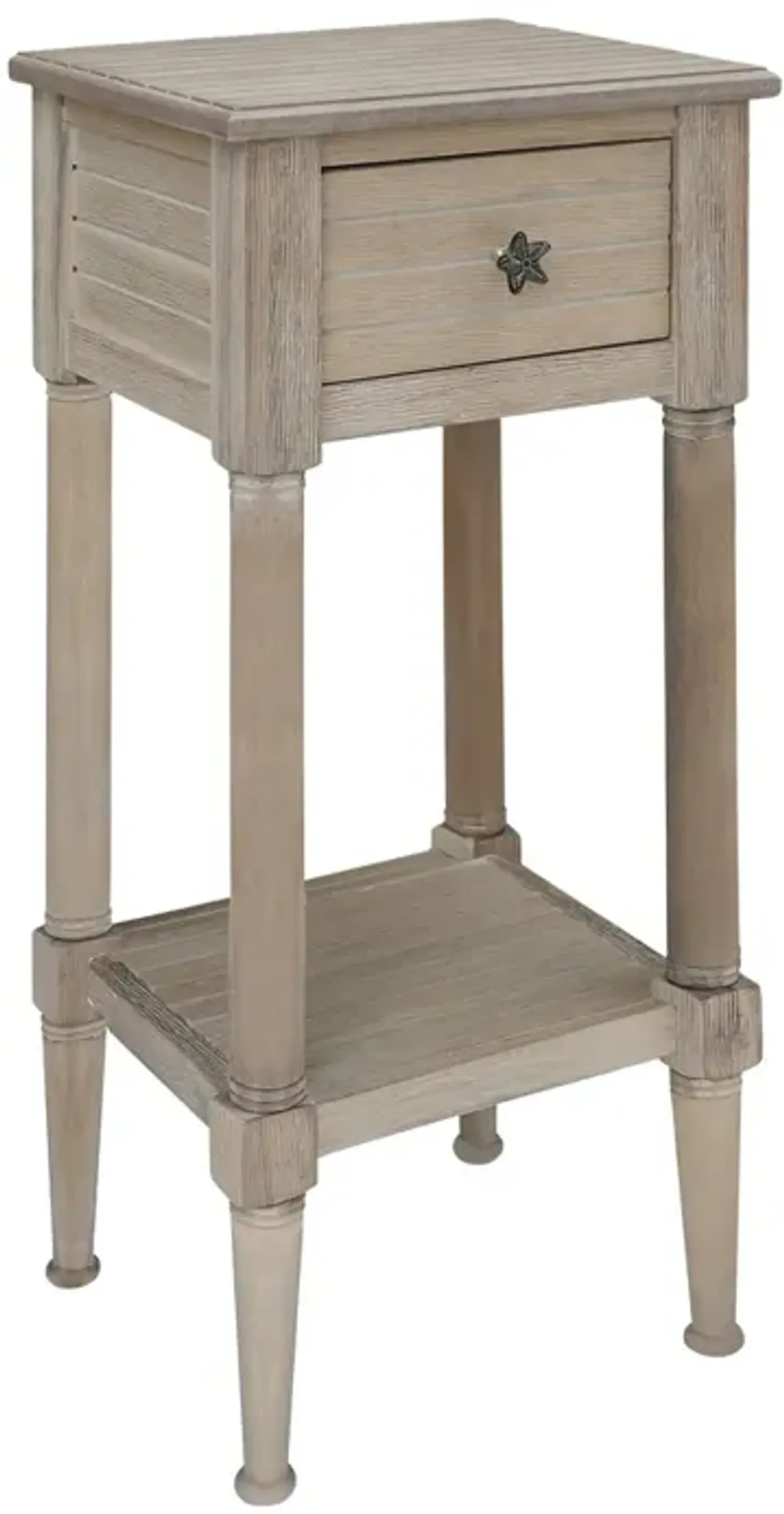 Linon Seaboard End Table Natural