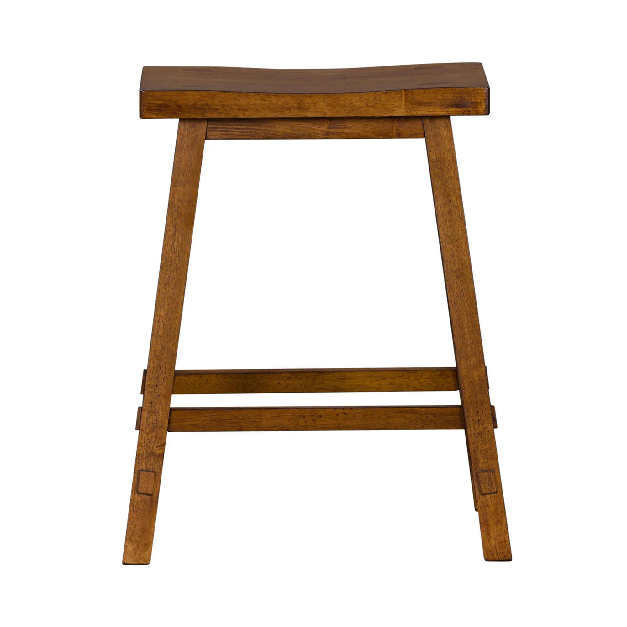 24 INCH SAWHORSE COUNTER STOOL - TOBACCO - CREATIONS II