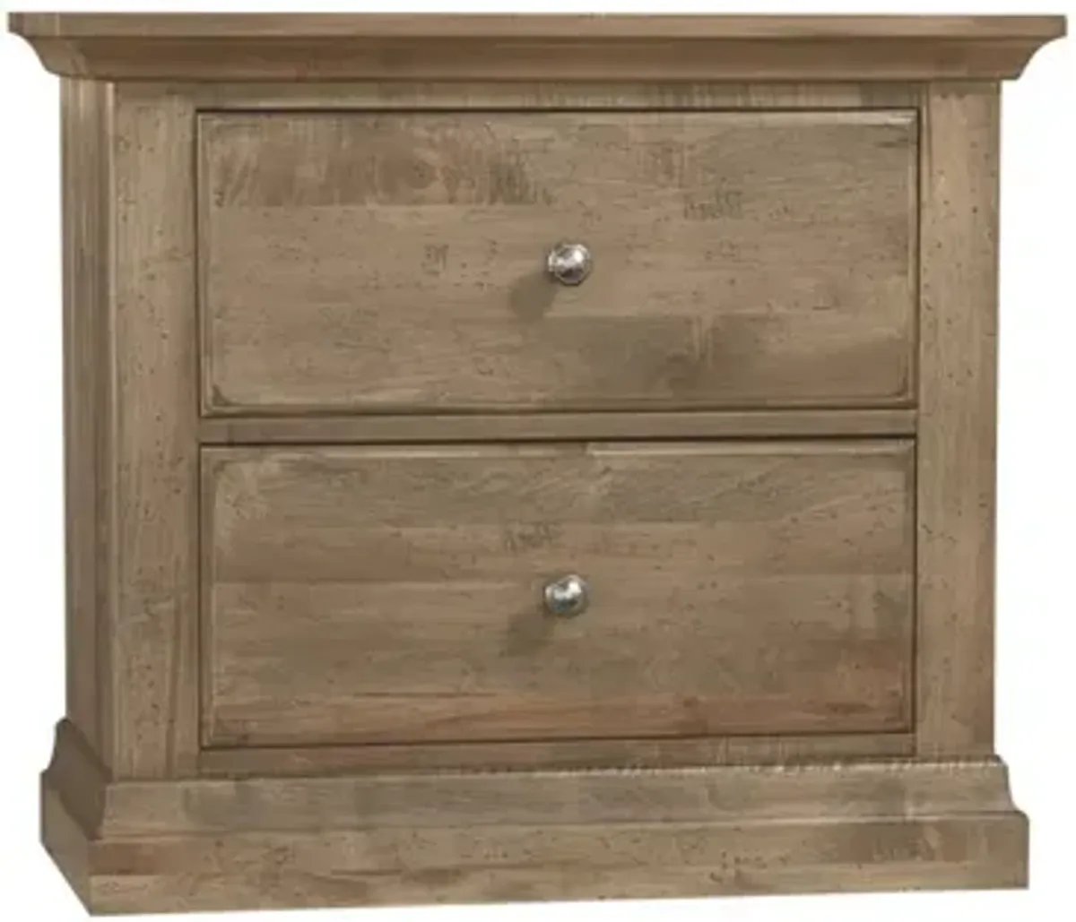 CARLISLE WARM NATURAL NIGHTSTAND