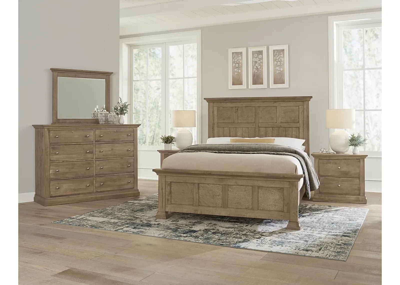 CARLISLE WARM NATURAL NIGHTSTAND