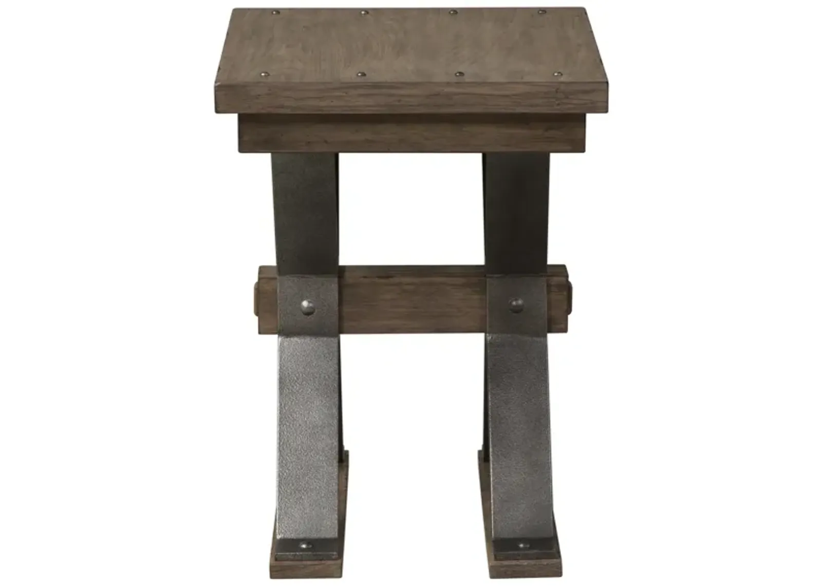 Liberty Furniture Sonoma Road Weather Beaten Bark Chair Side Table