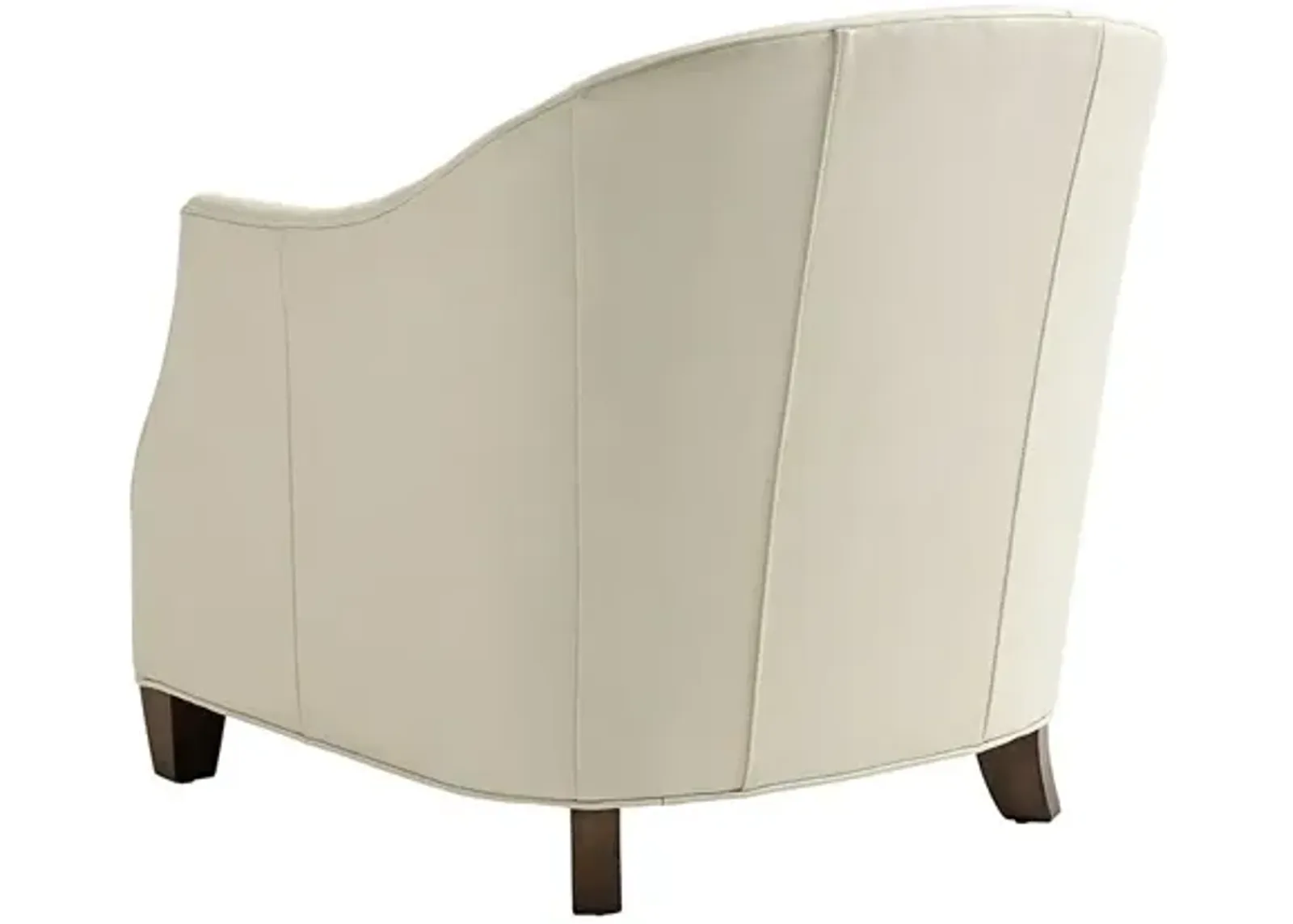 Escala Leather Barrel Armchair Ariana