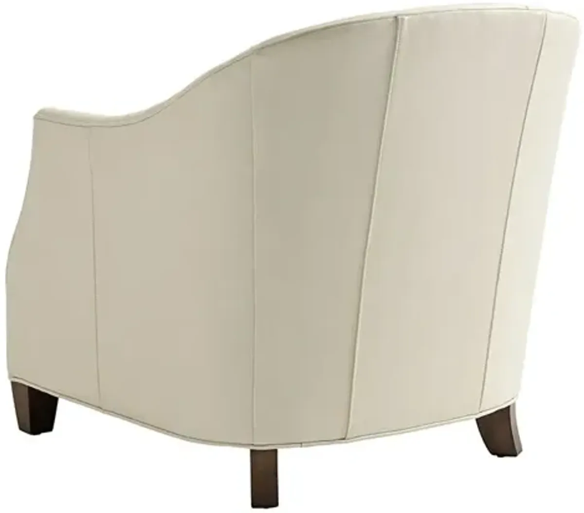 Escala Leather Barrel Armchair Ariana