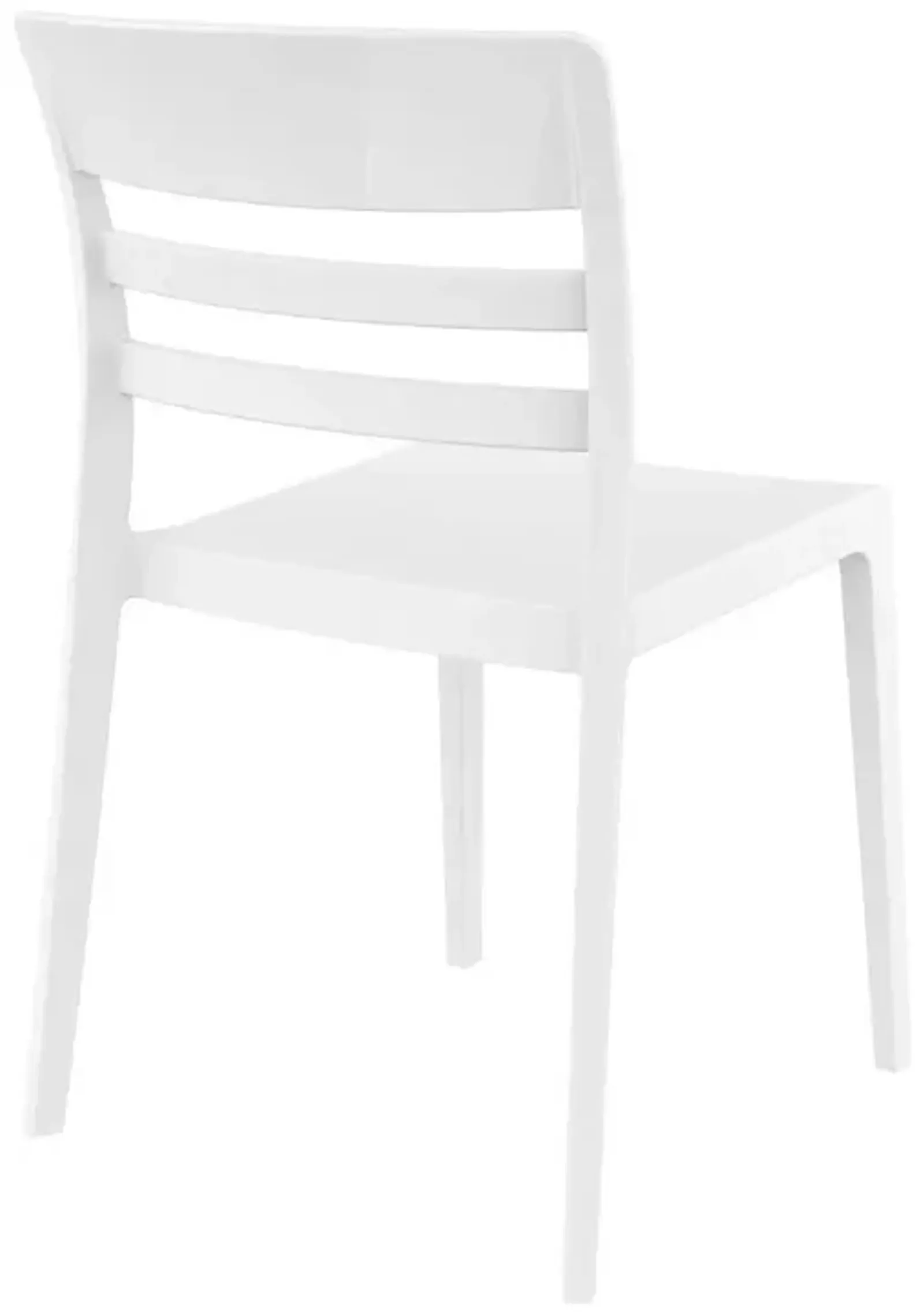 Compamia Moon Dining Chair White Glossy White