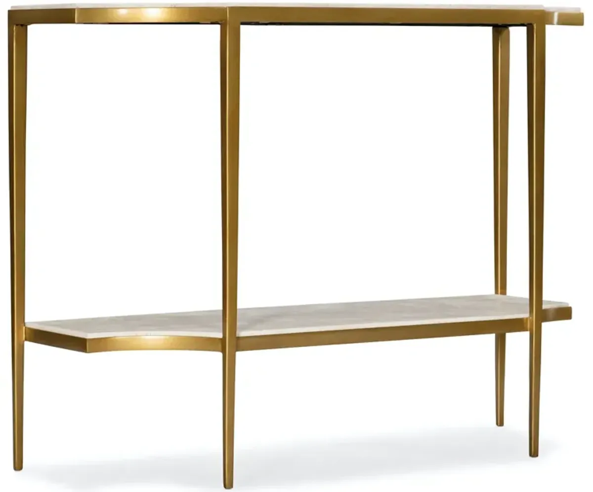 Hooker Furniture Commerce & Market Gold Console Table