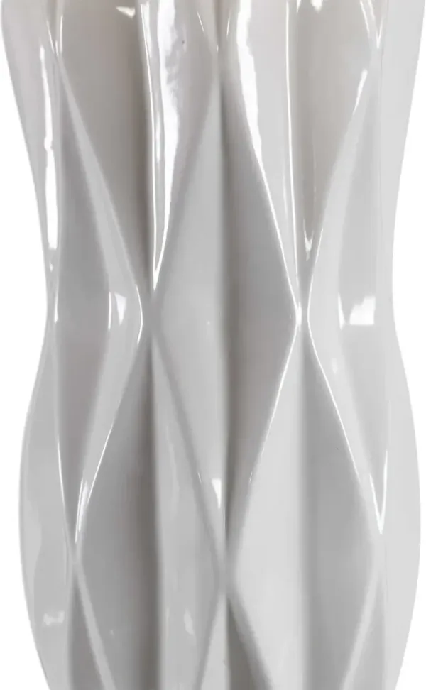 Uttermost Malena Glossy White Table Lamp