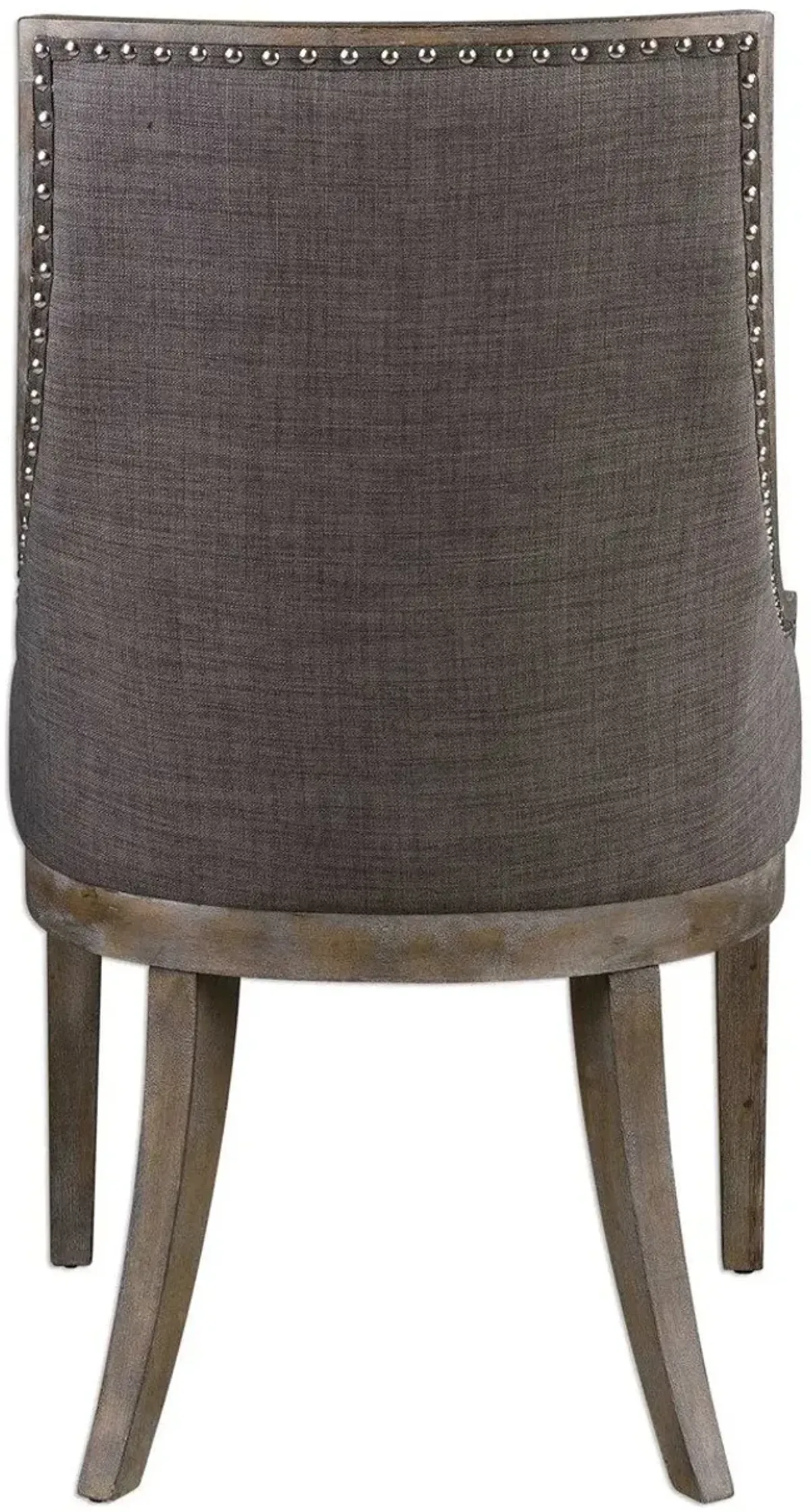 AIDRIAN GRAY ACCENT CHAIR