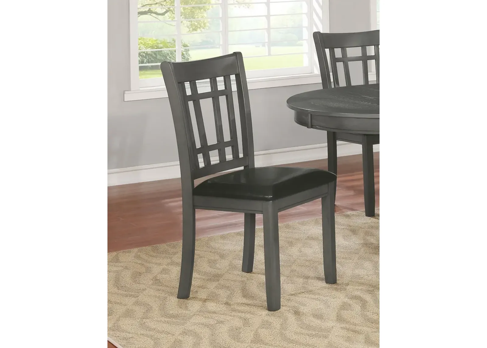 Coaster Lavon Wood Dining Side Chair Medium Grey