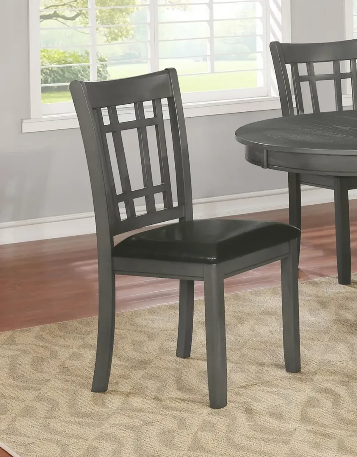 Coaster Lavon Wood Dining Side Chair Medium Grey