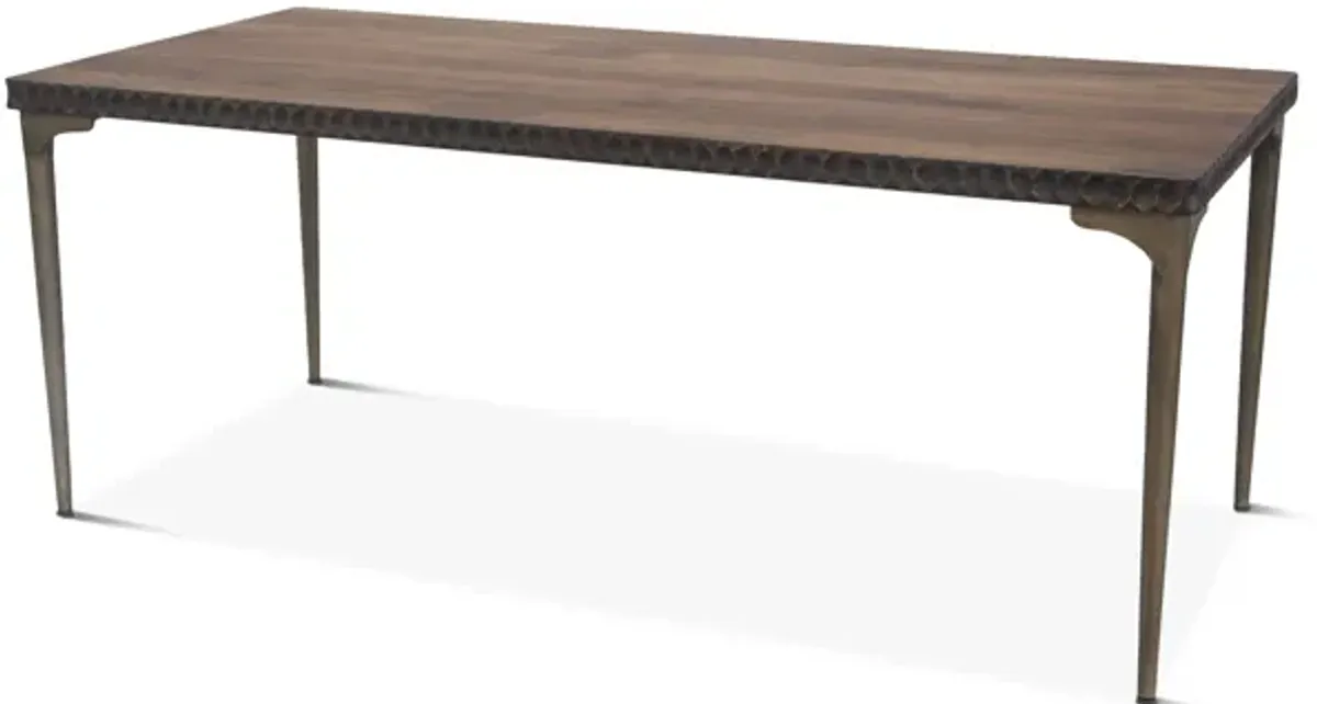 Santa Cruz 78 Inch Two-Toned Rectangle Dining Table