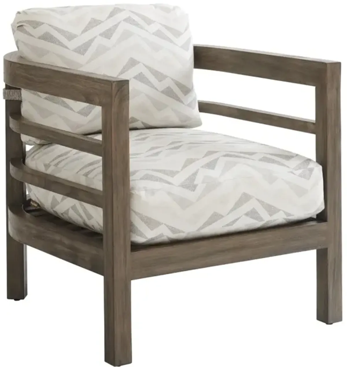 Tommy Bahama Outdoor by Lexington La Jolla Taupe, Gray & Patina Lounge Chair