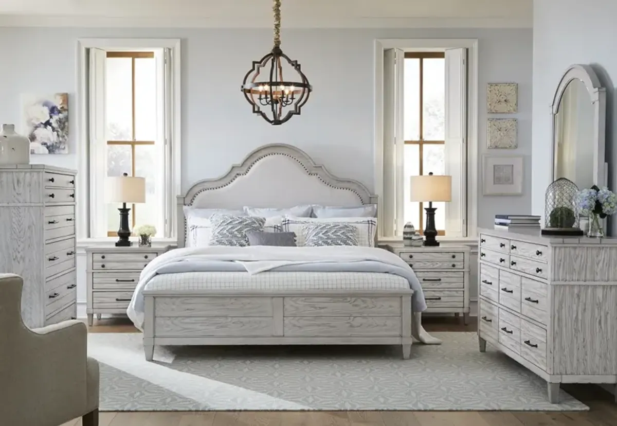 Legacy Classic Upholstered Panel Bed California King Belhaven