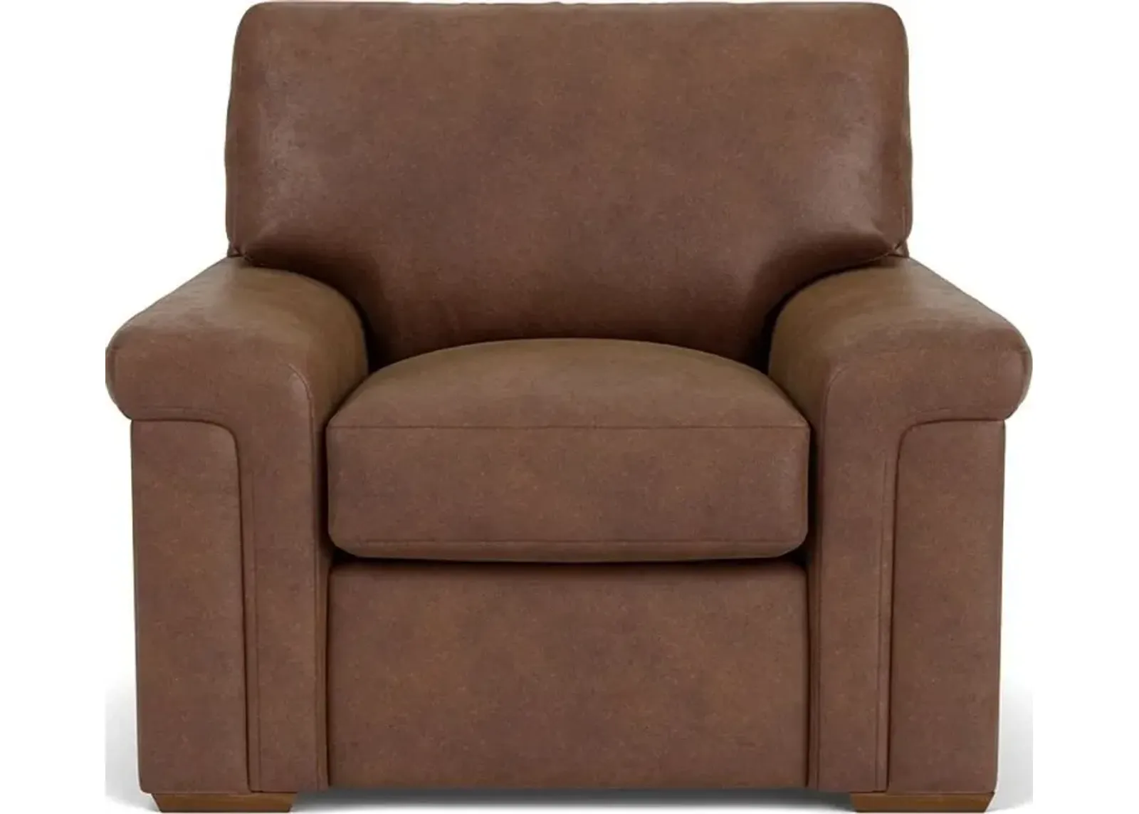 Flexsteel Blanchard Brown Silt Chair