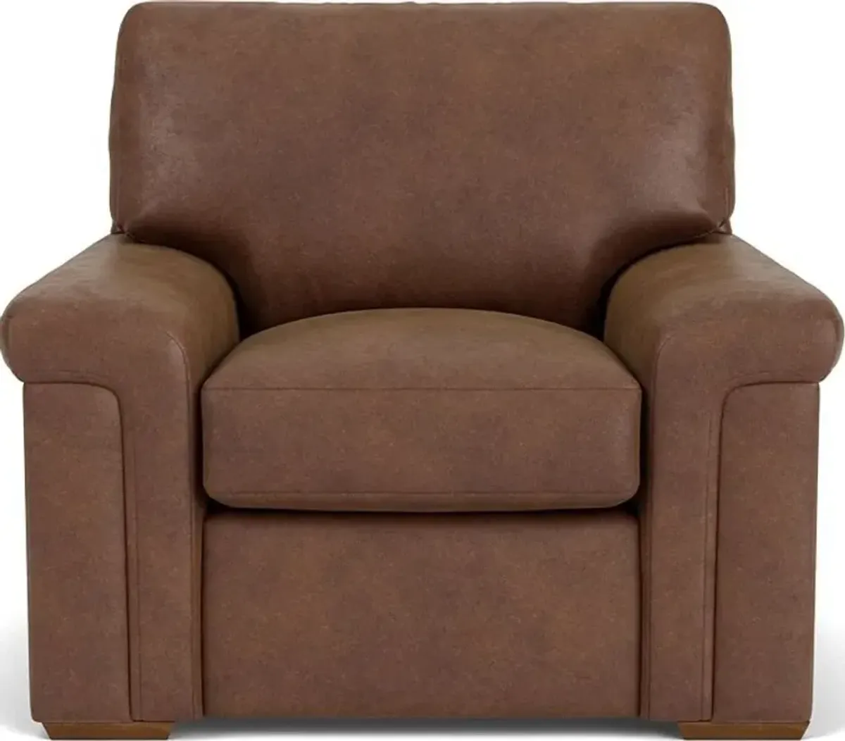 Flexsteel Blanchard Brown Silt Chair