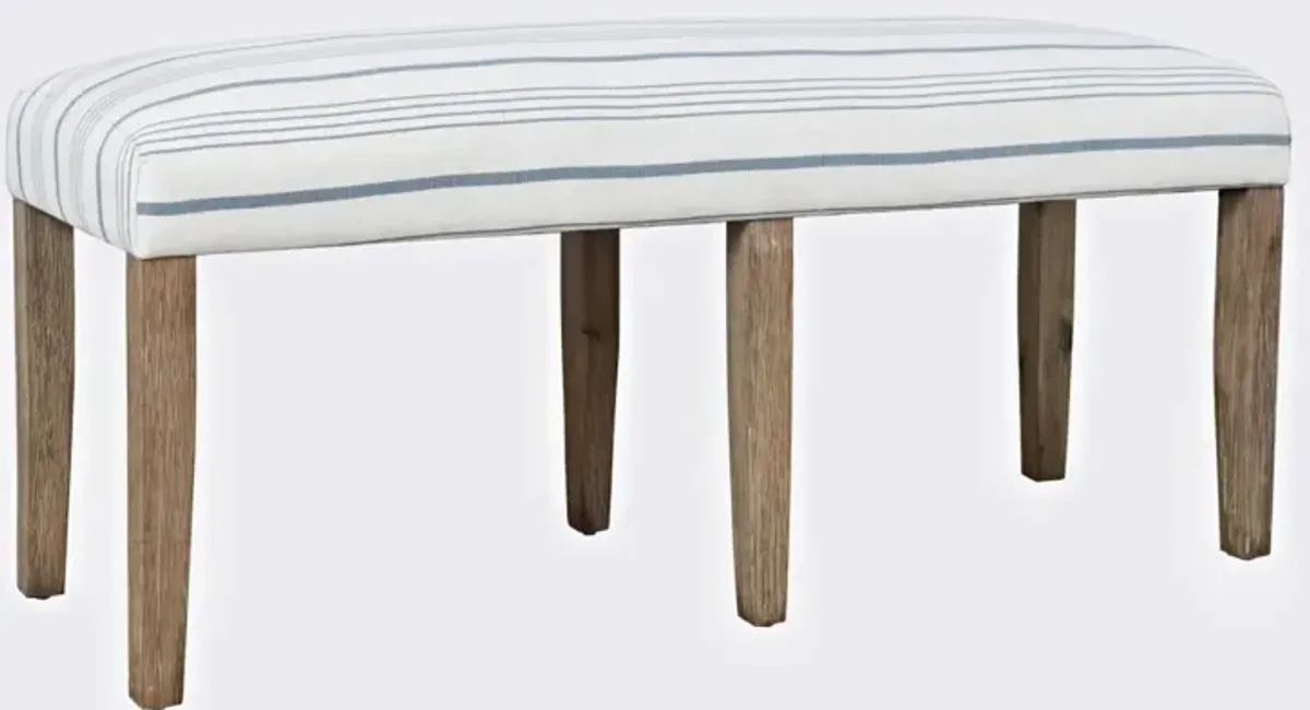 Jofran Eastern Tides Upholstered Bench