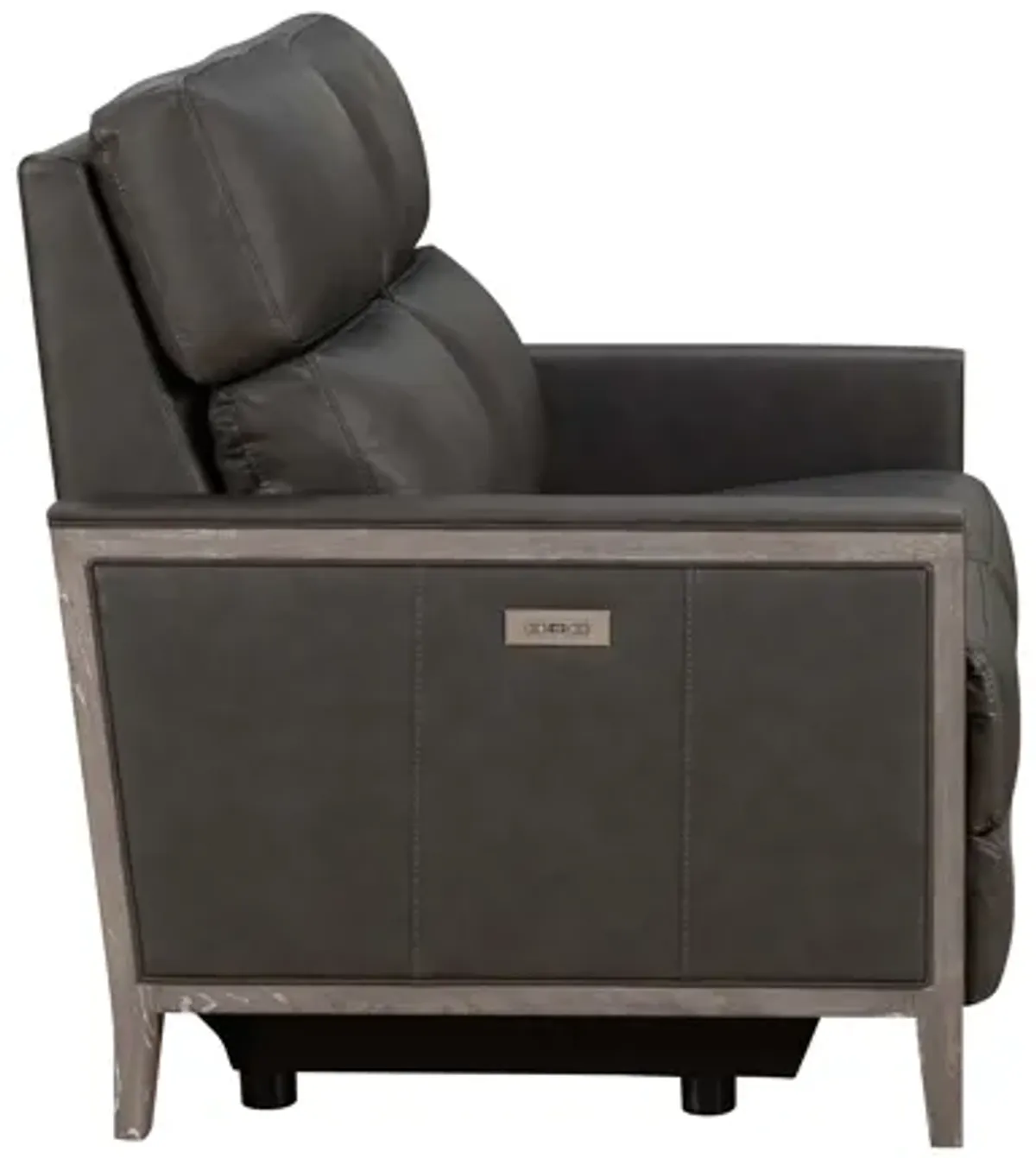 Barcalounger Hartman Power Recliner with Power in Dark Gray