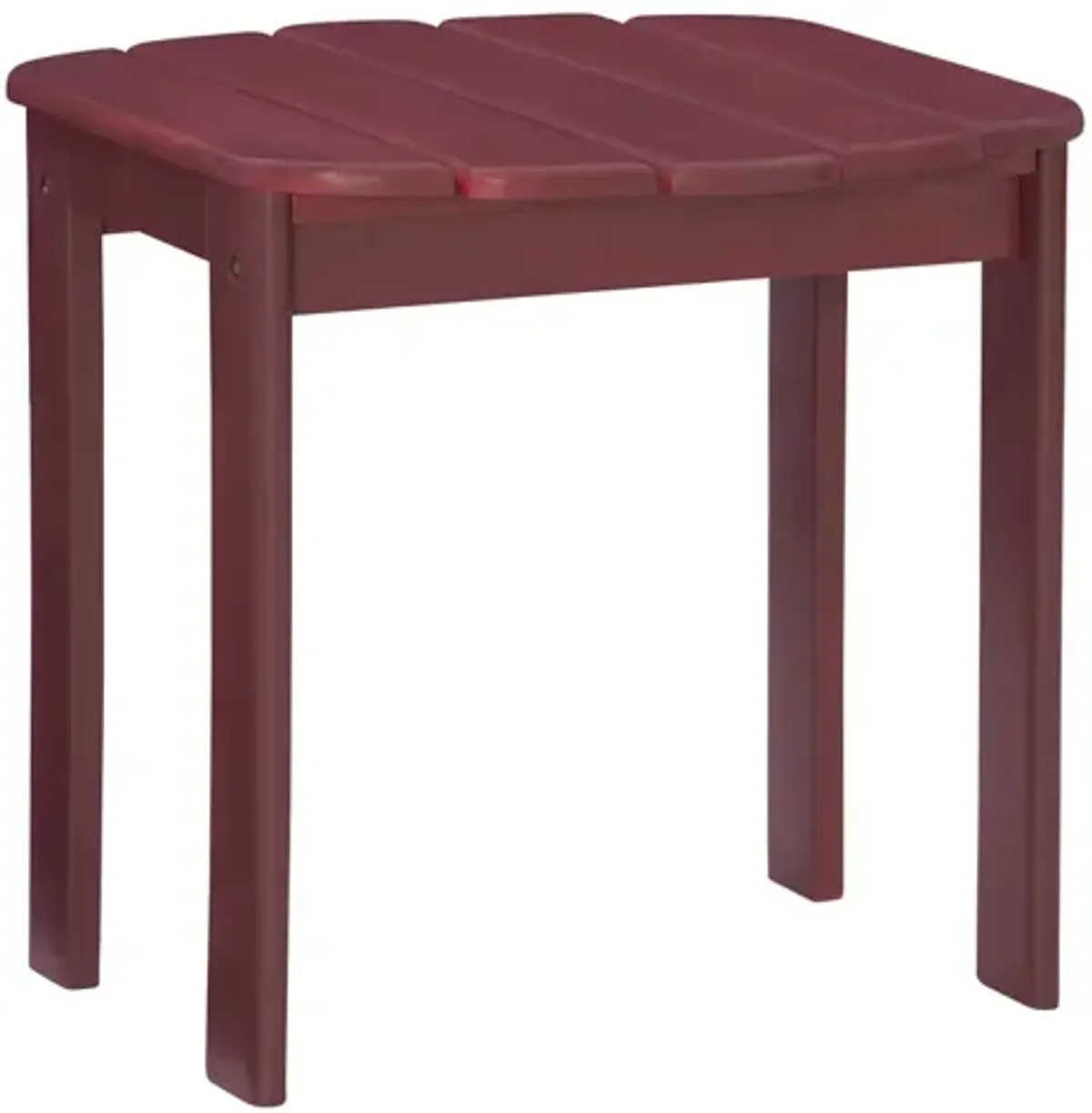 Linon Red Adirondack End Table