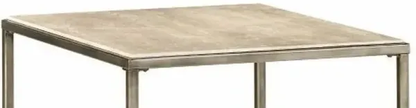 Hammary Modern Basics Gunmetal Rectangular End Table