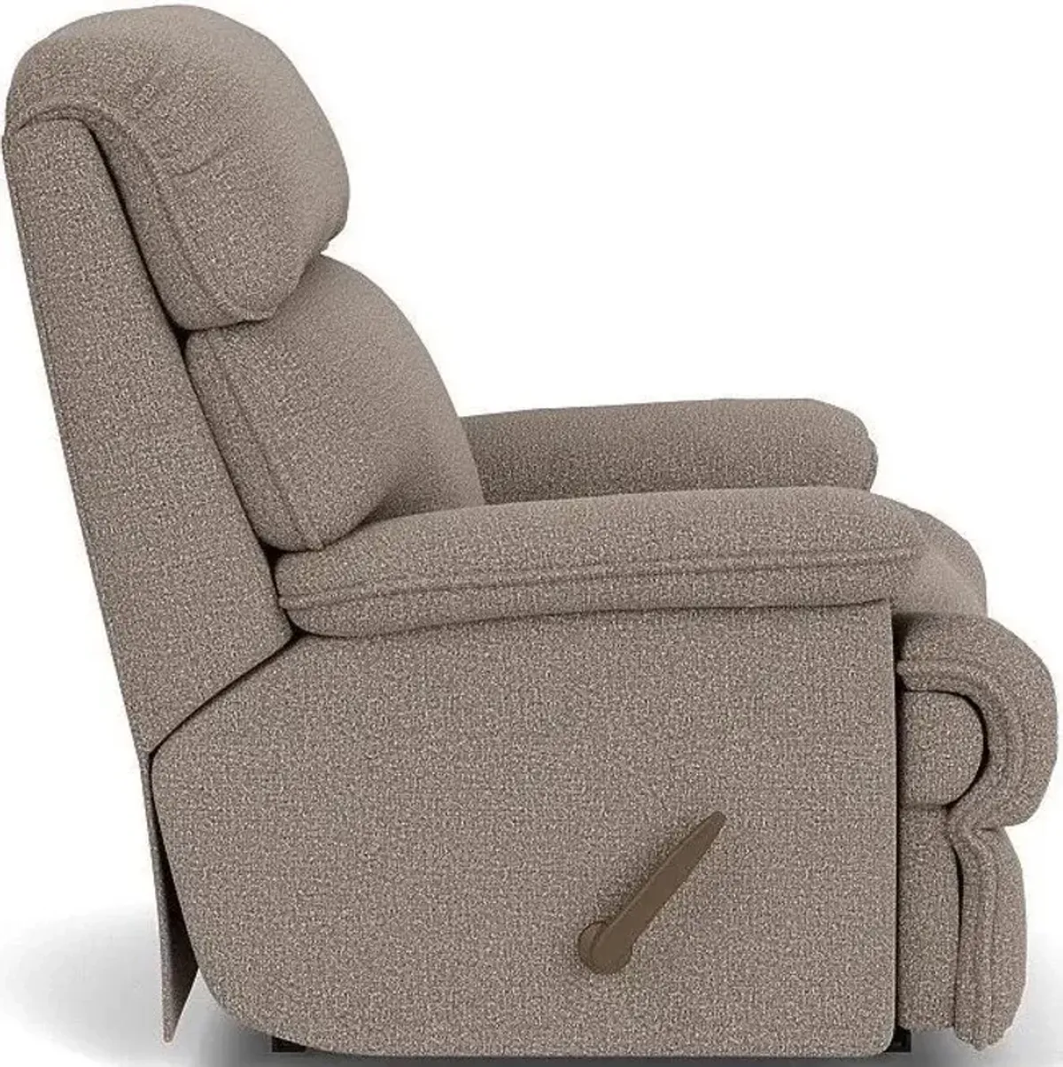 Flexsteel Geneva Brown Granite Manual Recliner