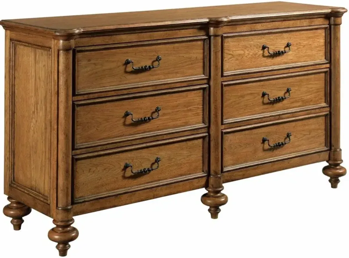 American Drew Berkshire Mayview Warm Cognac Dresser