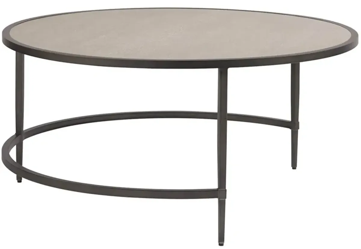 Universal Midtown Flannel/Black Nesting Tables