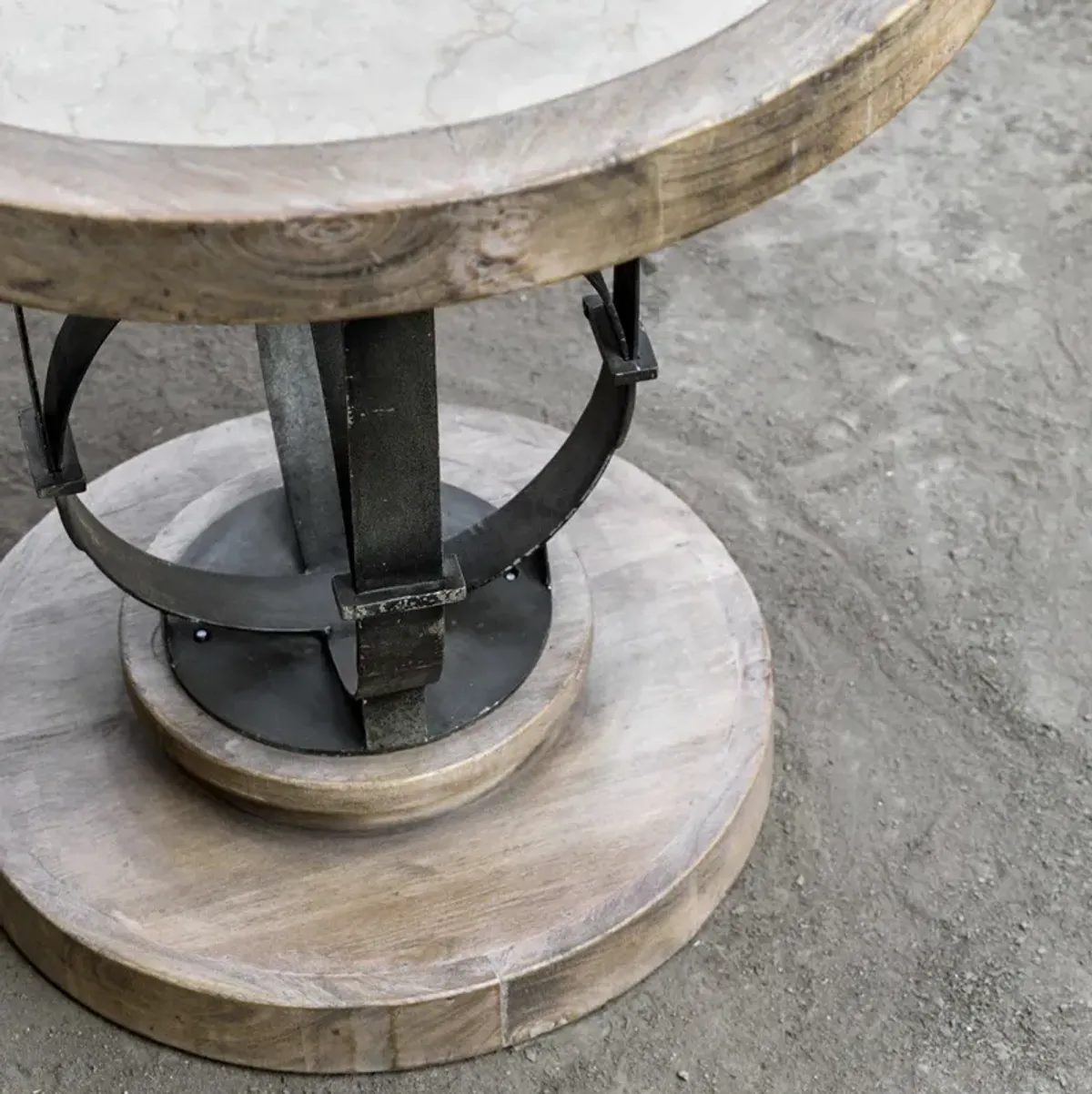 Uttermost Sydney Oak Accent Table