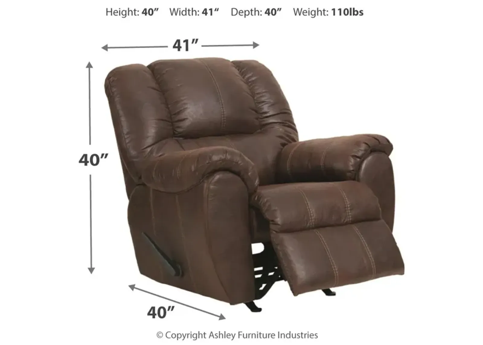 Hudson's Furniture Exclusive Mcgann Recliner