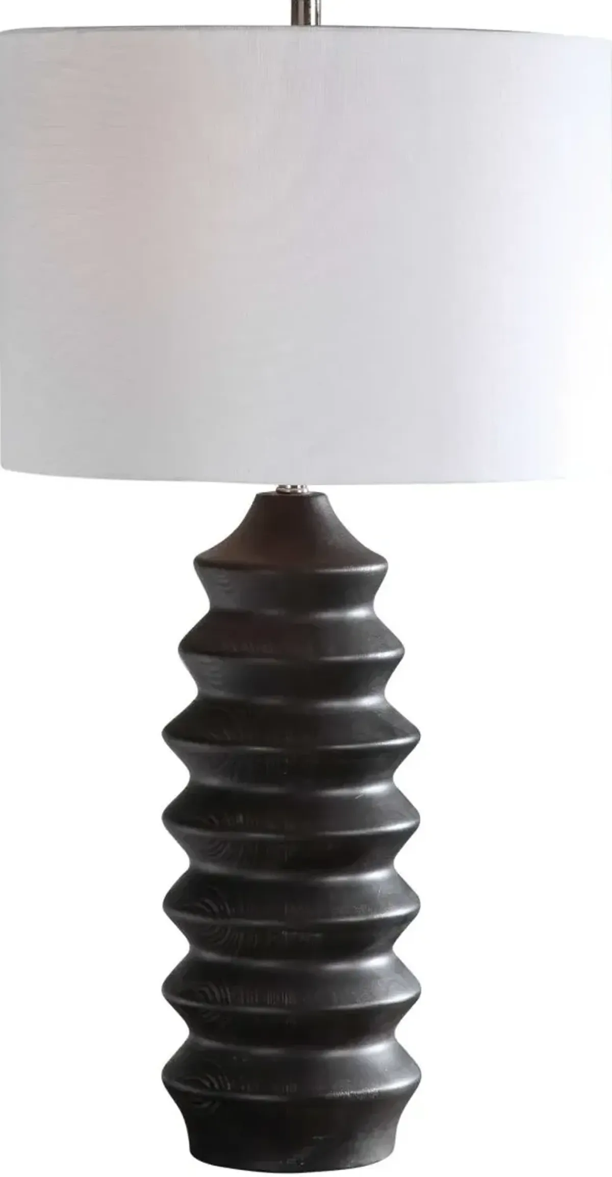 Uttermost Mendocino Black Table Lamp