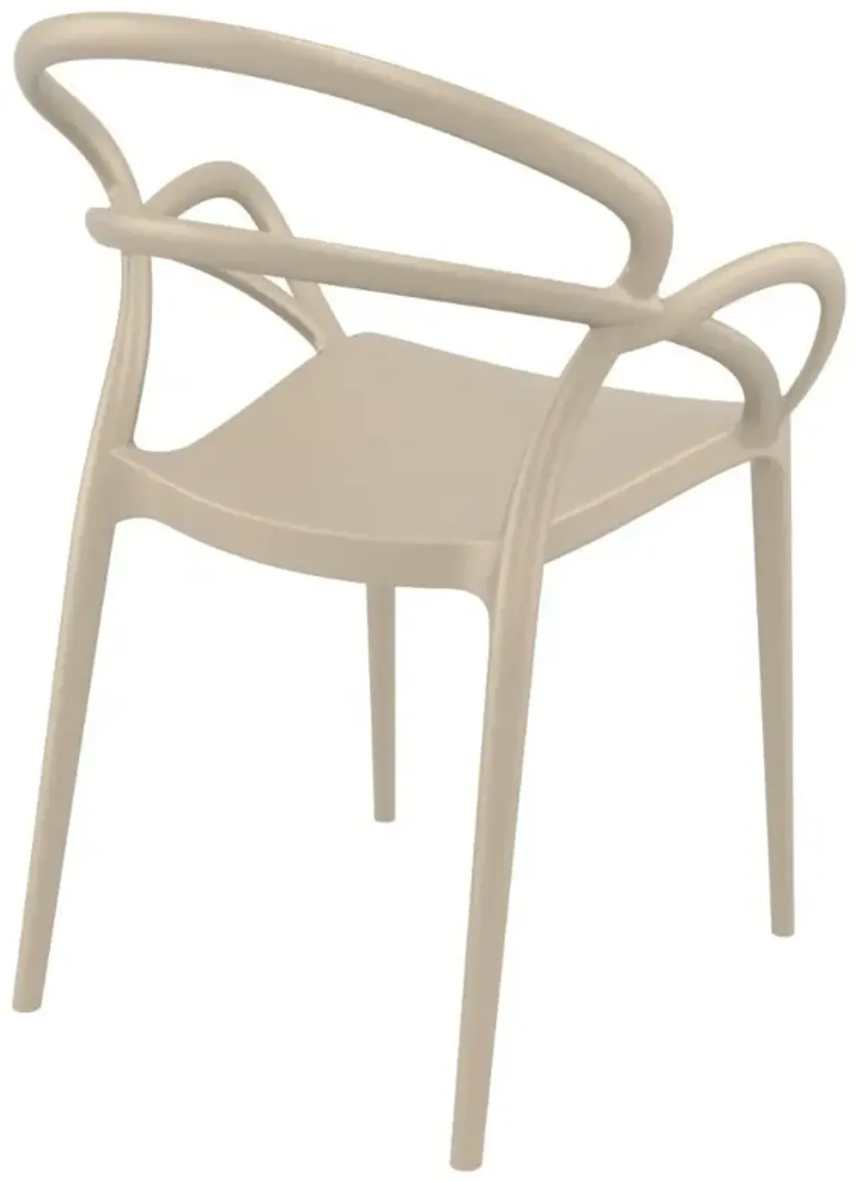 Compamia Mila Dining Arm Chair Taupe